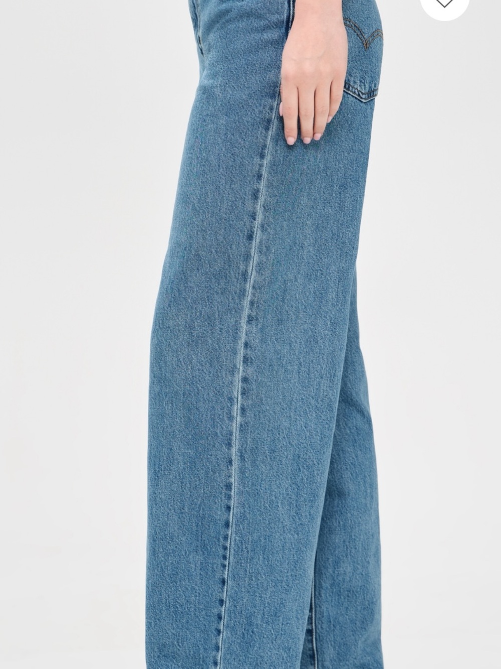 Levi’s baggy dad jeans in blue (medium)